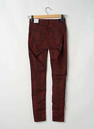 Pantalon slim poches rouge ONE SIZE FILTS ALL femme