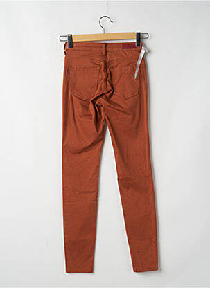 Pantalon slim poches marron TIFFOSI femme