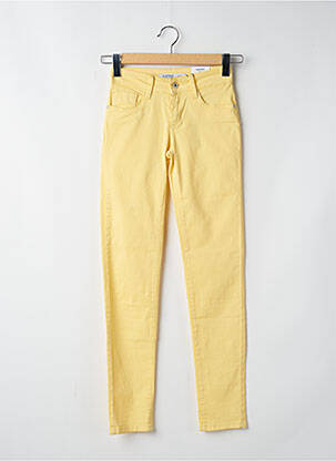 Jeans coupe slim taille normale taille normale jaune TIFFOSI femme
