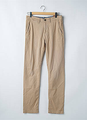 Pantalon droit coupe droite beige PEPE JEANS homme