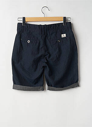 Short fermeture zippée sous rabat boutonné bleu FREEMAN T.PORTER femme