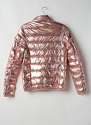 Doudoune poches sans capuche rose VON DUTCH femme
