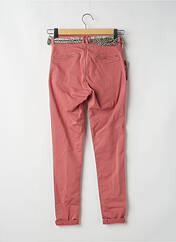 Pantalon chino rose LE TEMPS DES CERISES pour femme seconde vue