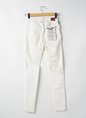 Pantalon slim blanc LE TEMPS DES CERISES pour femme seconde vue