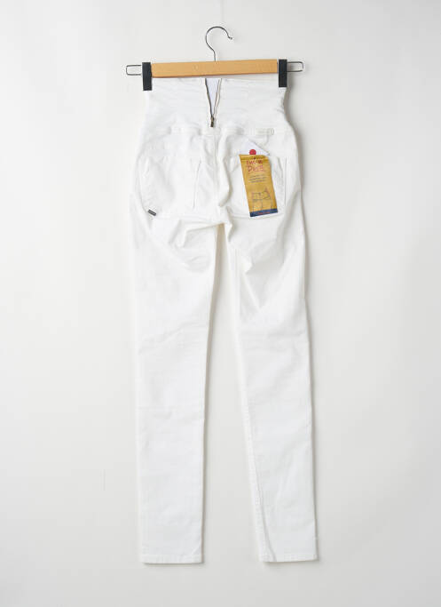 Pantalon slim poches blanc SALSA femme