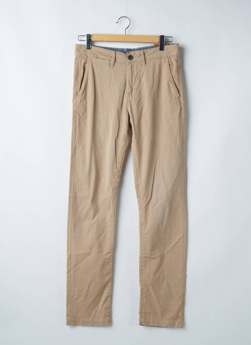 Pantalon droit coupe droite beige PEPE JEANS homme