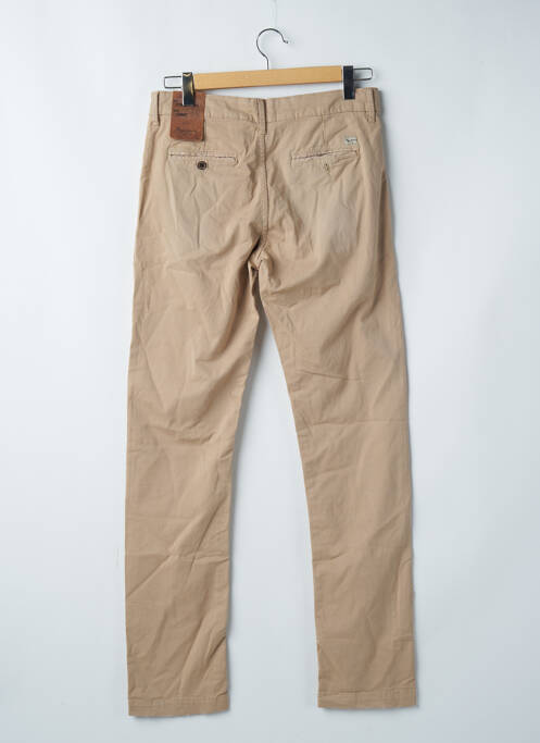 Pantalon droit coupe droite beige PEPE JEANS homme