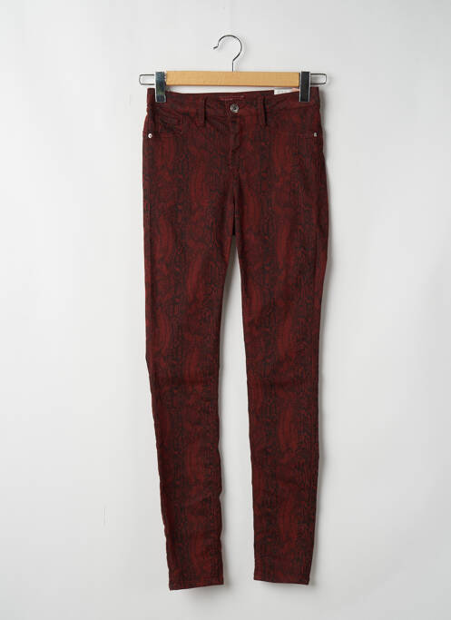 Pantalon slim rouge ONE SIZE FILTS ALL pour femme