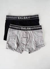 Boxer gris SALSA pour homme seconde vue