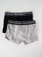 Boxer gris SALSA pour homme seconde vue