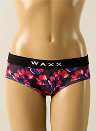Shorty effet matière satinée rose WAXX femme
