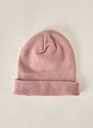 Bonnet stretch rose HOLOGRAMME femme
