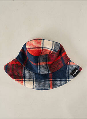 Bonnet forme bob bleu DESIGUAL femme