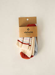 Chaussettes beige VICTORIA pour femme seconde vue