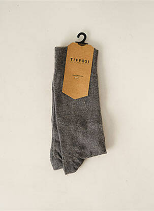 Chaussettes gris TIFFOSI pour homme