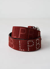 Ceinture rouge LPB pour femme seconde vue