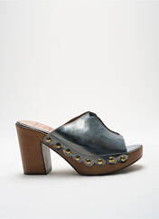 Mules/Sabots bleu WONDERS pour femme seconde vue