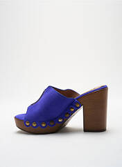 Mules/Sabots bleu WONDERS pour femme seconde vue