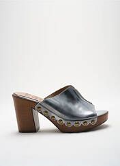 Mules/Sabots gris WONDERS pour femme seconde vue