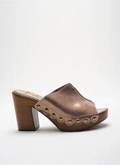 Mules/Sabots rose WONDERS pour femme seconde vue