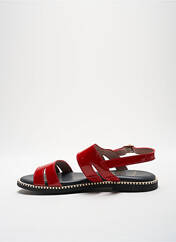 Sandales/Nu pieds rouge WONDERS pour femme seconde vue