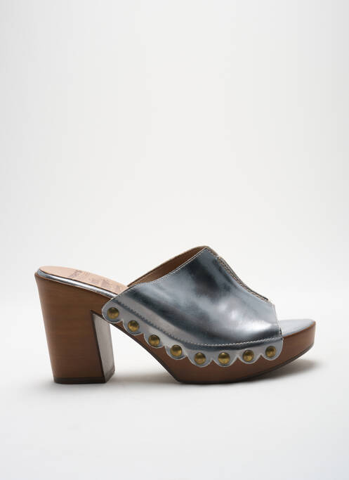 Mules/Sabots gris WONDERS pour femme