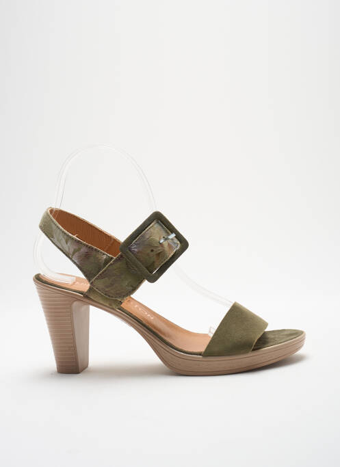 Sandales/Nu pieds vert EMILIE KARSTON pour femme