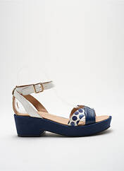 Sandales/Nu pieds bleu EMILIE KARSTON pour femme seconde vue