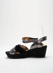 Sandales/Nu pieds noir KARSTON pour femme seconde vue