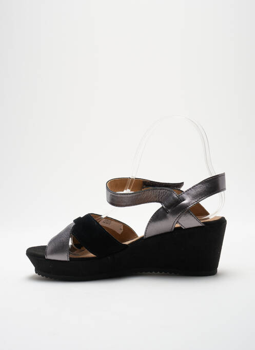 Sandales/Nu pieds noir KARSTON pour femme