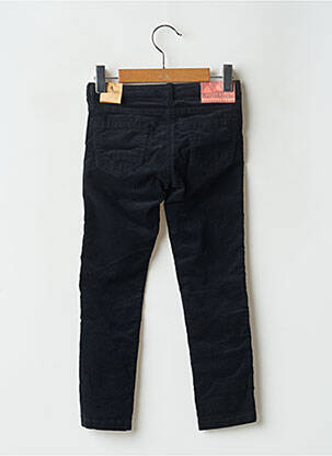Pantalon slim tissage velours taille ajustable noir SCOTCH & SODA fille