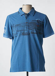 Polo bleu DELAHAYE pour homme seconde vue