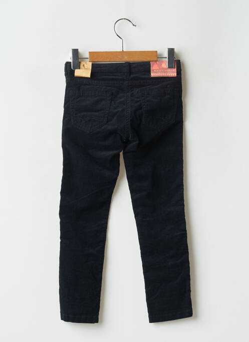 Pantalon slim tissage velours taille ajustable noir SCOTCH & SODA fille