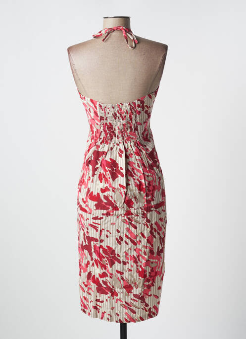 Robe mi-longue beige LOLA ESPELETA femme