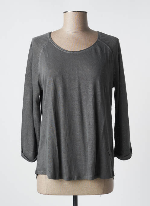 Top gris SUD EXPRESS pour femme