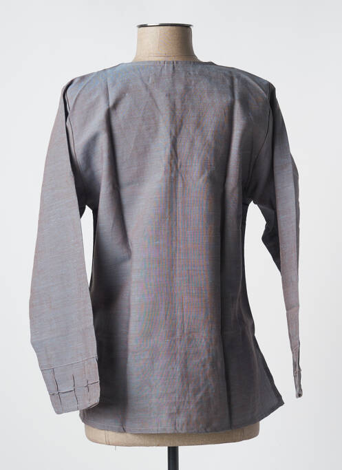 Veste casual gris KOKOMARINA pour femme