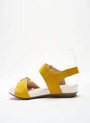 Sandales/Nu pieds jaune SWEET pour femme seconde vue