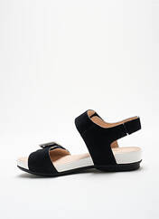 Sandales/Nu pieds noir SWEET pour femme seconde vue