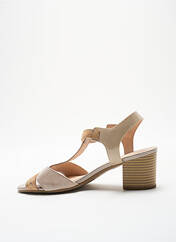 Sandales/Nu pieds beige SWEET pour femme seconde vue