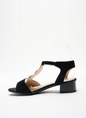 Sandales/Nu pieds noir SWEET pour femme seconde vue