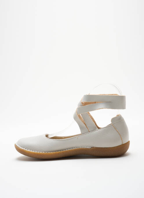 Ballerines blanc NOËL pour fille