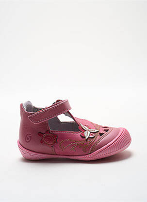 Sandales/nu pieds fermeture bride(s) bout rond rose fonce GBB fille