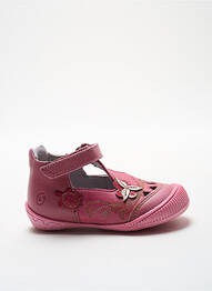 Sandales/nu pieds type de semelle anatomique bout rond rose fonce GBB fille
