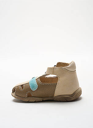 Sandales/nu pieds fermeture bride(s) bout rond beige GBB garçon