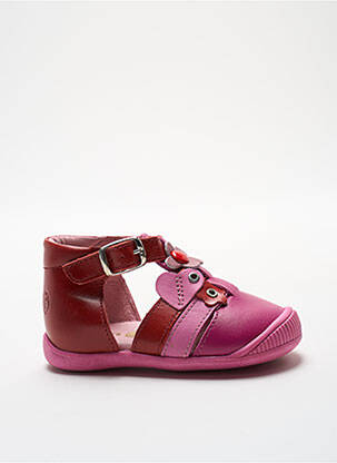Sandales/nu pieds fermeture bride(s) bout rond rose GBB fille