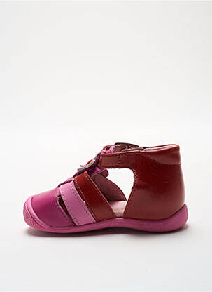 Sandales/nu pieds fermeture bride(s) bout rond rose GBB fille