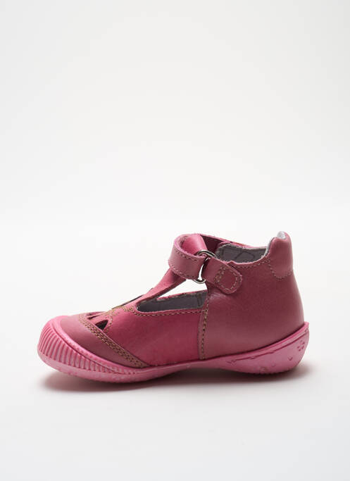 Sandales/Nu pieds rose fonce GBB pour fille