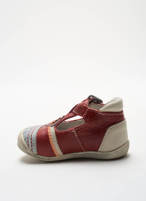 Sandales/Nu pieds rouge GBB pour garçon