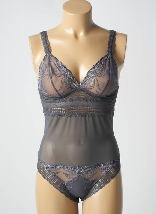 Body lingerie gris SIMONE PERELE pour femme