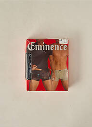 T-shirt stretch manches courtes noir EMINENCE homme